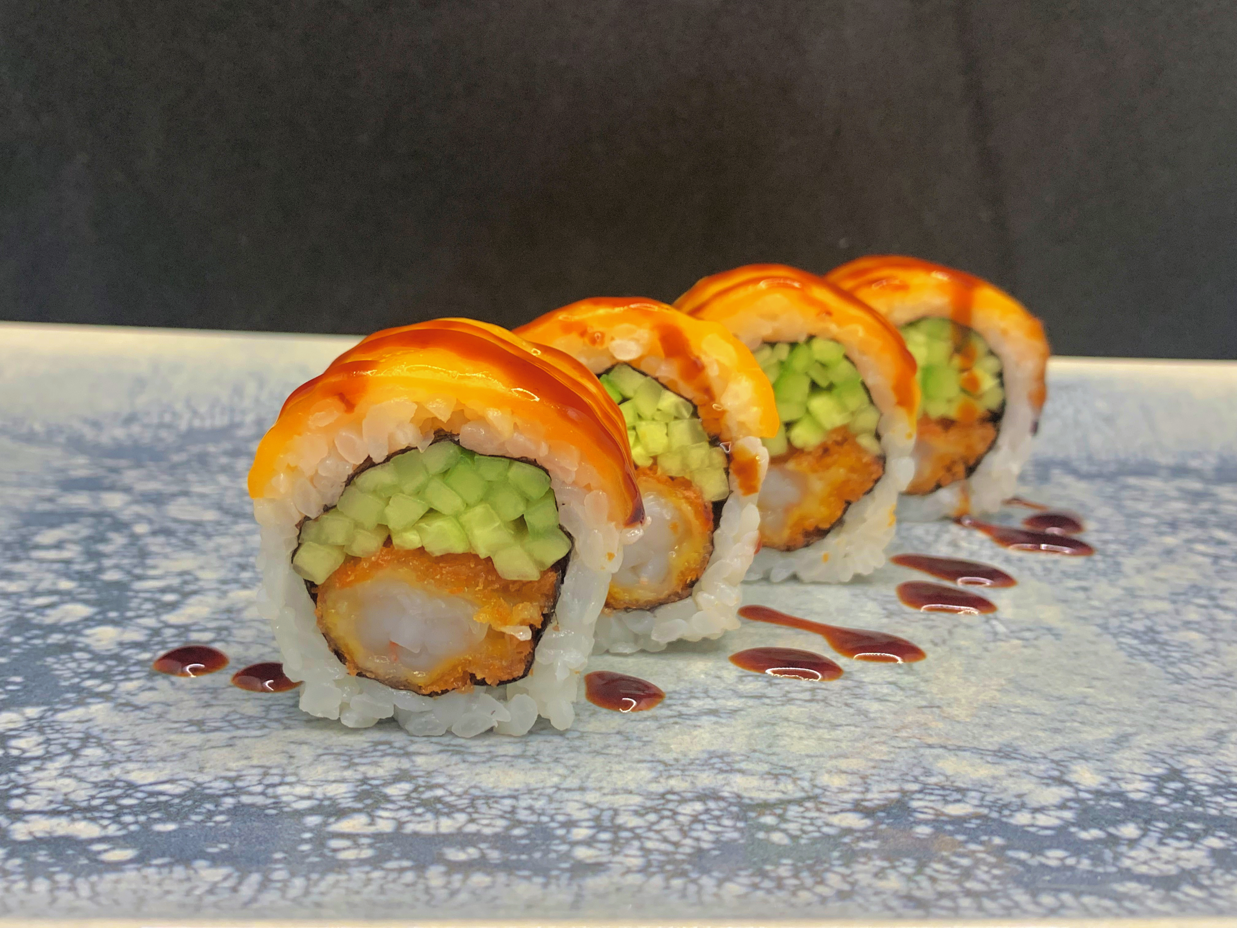 Ebi cheddar roll