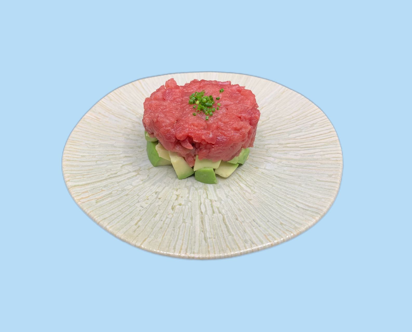 Tartar de atún con aguacate