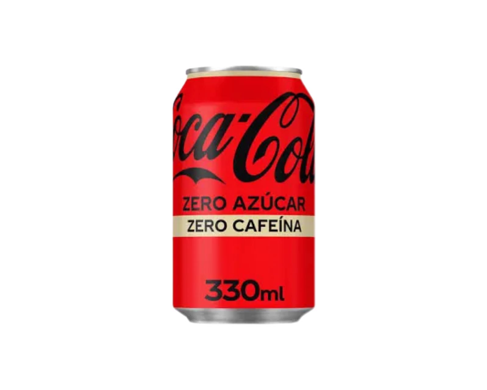 Cocacola zero azúcar zero cafeína